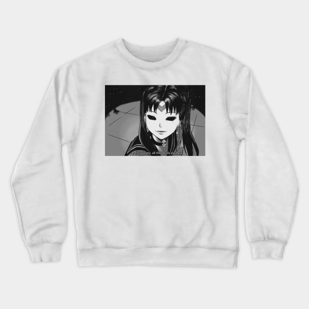 Sailor moon (demon) Crewneck Sweatshirt by Colorlessking